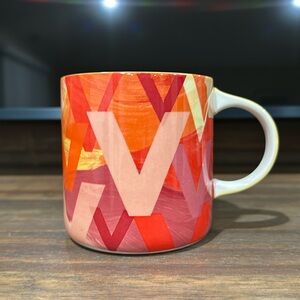 Anthropologie “Lottie” Monogram Mug
